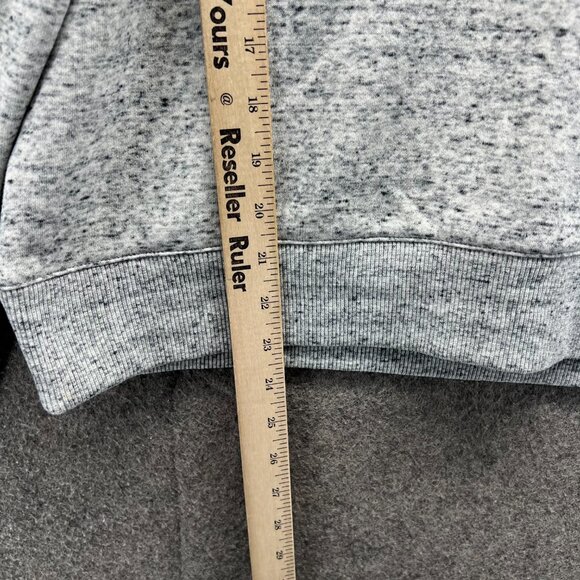 Calvin Klein Jeans Sweatshirt Womens Small Gray Logo Crewneck Pullover Fleece - Picture 4 of 10